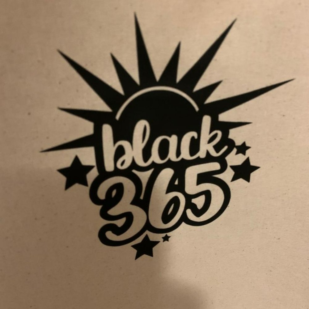 Customized Canvas Shopping Tote with Vinyl Graphics